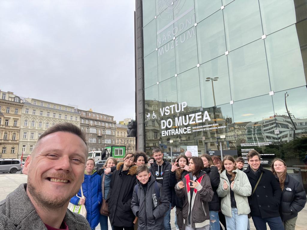 7.B v Národním muzeu