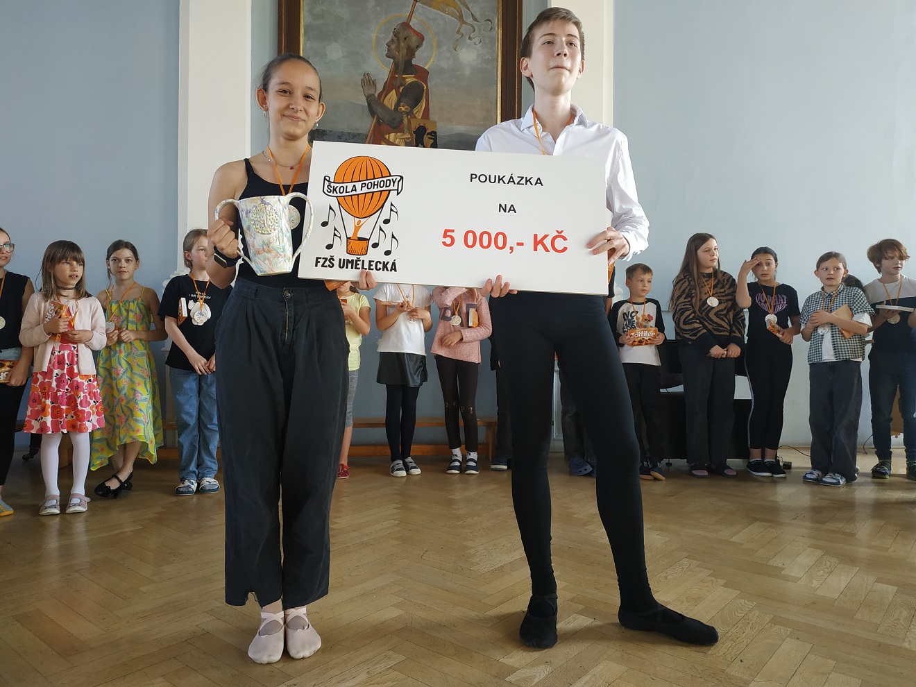 Umělecká má talenty!